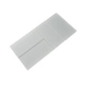 Gray 3x6 Matte Subway Glass Tile (40 pack, 5 sq ft/case)