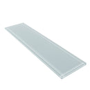 Gray 4x16 Subway Glossy Glass Tile (12 pack, 5.33 sq ft/case)