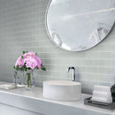 Gray 3x6 Matte Subway Glass Tile (40 pack, 5 sq ft/case)