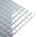 Gray 12x12 Glossy Square Glass Mosaic Tile (10 pack, 9.67 sq ft/case)