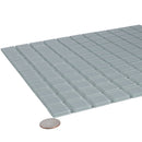 Stone Blue 12x12 Glossy Square Glass Mosaic Tile (10 pack, 9.67 sq ft/case) - Sample