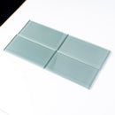 Stone Blue 3x6 Glossy Subway Glass Tile (40 pack, 5 sq ft/case) - Sample