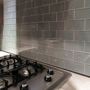 Stone Blue 3x6 Glossy Subway Glass Tile (40 pack, 5 sq ft/case) - Sample