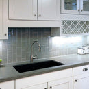 Stone Blue 3x6 Glossy Subway Glass Tile (40 pack, 5 sq ft/case) - Sample