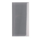 Coin Gray 3x6 Glossy Subway Glass Tile (40 pack, 5 sq ft/case) - Sample