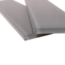 Coin Gray 3x12 Glossy Subway Glass Tile (20 pack, 5 sq ft/case) - Sample