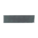 Coin Gray 4x16 Glossy Subway Glass Tile (12 pack, 5.33 sq ft/case) - Sample