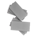 Coin Gray 3x6 Matte Subway Glass Tile (40 pack, 5 sq ft/case)