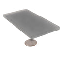 Coin Gray 3x6 Matte Subway Glass Tile (40 pack, 5 sq ft/case) - Sample