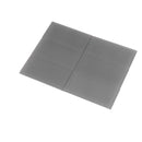 Coin Gray 3x6 Matte Subway Glass Tile (40 pack, 5 sq ft/case) - Sample