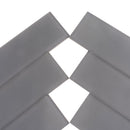 Coin Gray 3x12 Matte Subway Glass Tile (20 pack, 5 sq ft/case)