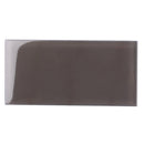 Ash Gray 3x6 Glossy Subway Glass Tile (40 pack, 5 sq ft/case)