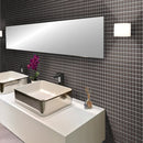 Ash Gray 12x12 Matte Square Glass Mosaic Tile (10 pack, 9.67 sq ft/case) - Sample