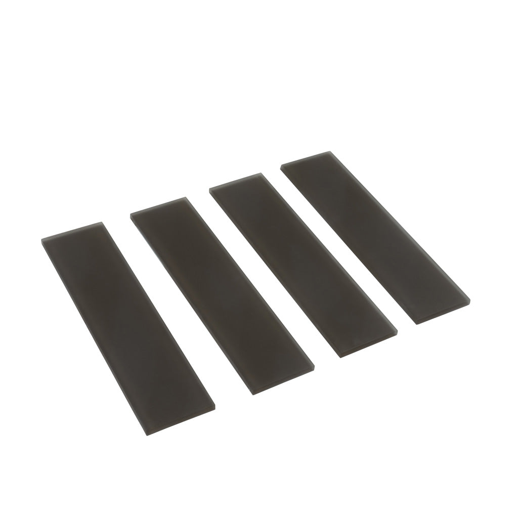 Ash Gray 3x12 Matte Subway Glass Tile (20 pack, 5 sq ft/case), photo 7 of 7