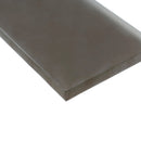 Ash Gray 3x6 Matte Subway Glass Tile (40 pack, 5 sq ft/case) - Sample