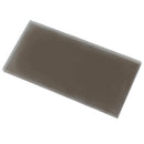 Ash Gray 3x6 Matte Subway Glass Tile (40 pack, 5 sq ft/case) - Sample
