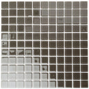 Ash Gray 12x12 Glossy Square Glass Mosaic Tile (10 pack, 9.67 sq ft/case) - Sample