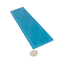 Cerulean Blue 3x12 Glossy Subway Glass Tile (20 pack, 5 sq ft/case) - Sample