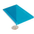 Cerulean Blue 3x6 Glossy Subway Glass Tile (40 pack, 5 sq ft/case)