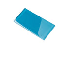 Cerulean Blue 3x6 Glossy Subway Glass Tile (40 pack, 5 sq ft/case) - Sample