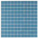 Cerulean Blue 12x12 Matte Square Glass Mosaic Tile (10 pack, 9.67 sq ft/case) - Sample