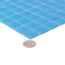 Cerulean Blue 12x12 Glossy Square Glass Mosaic Tile (10 pack, 9.67 sq ft/case)