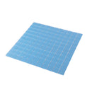 Cerulean Blue 12x12 Glossy Square Glass Mosaic Tile (10 pack, 9.67 sq ft/case) - Sample