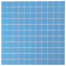 Cerulean Blue 12x12 Glossy Square Glass Mosaic Tile (10 pack, 9.67 sq ft/case) - Sample