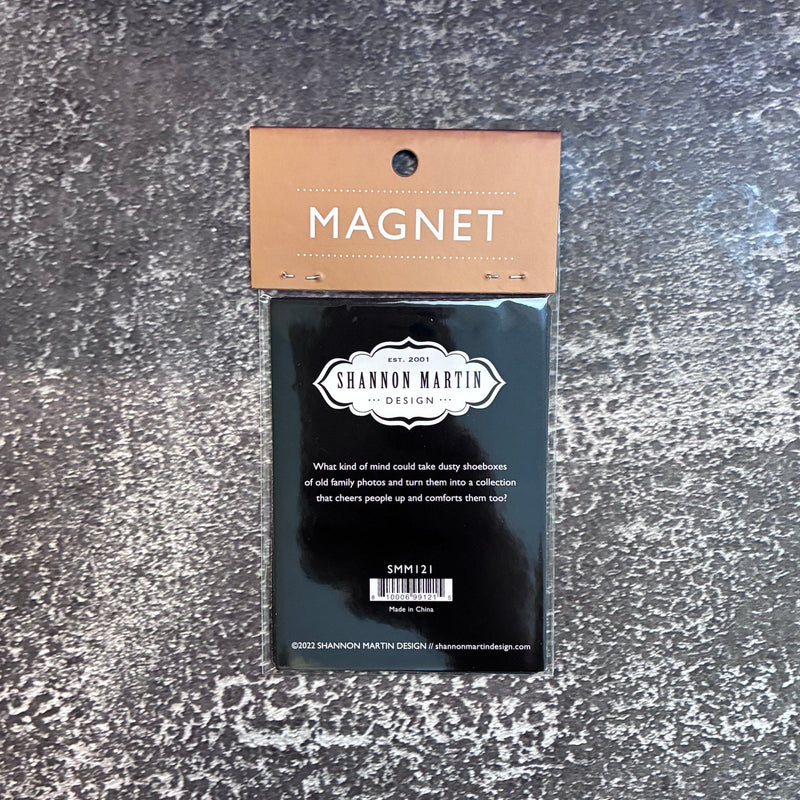 A Best Friend Will Help You Write Them Rectangle Magnet