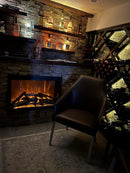 Amantii TRD-33-BESPOKE Traditional 33 inch built in Indoor Outdoor Electric Insert Fireplace