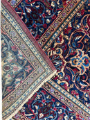 Antique Persian Kashan Debir Rug – 4’3” x 6’4” – Circa 1920s – Hand-Knotted Fine Wool