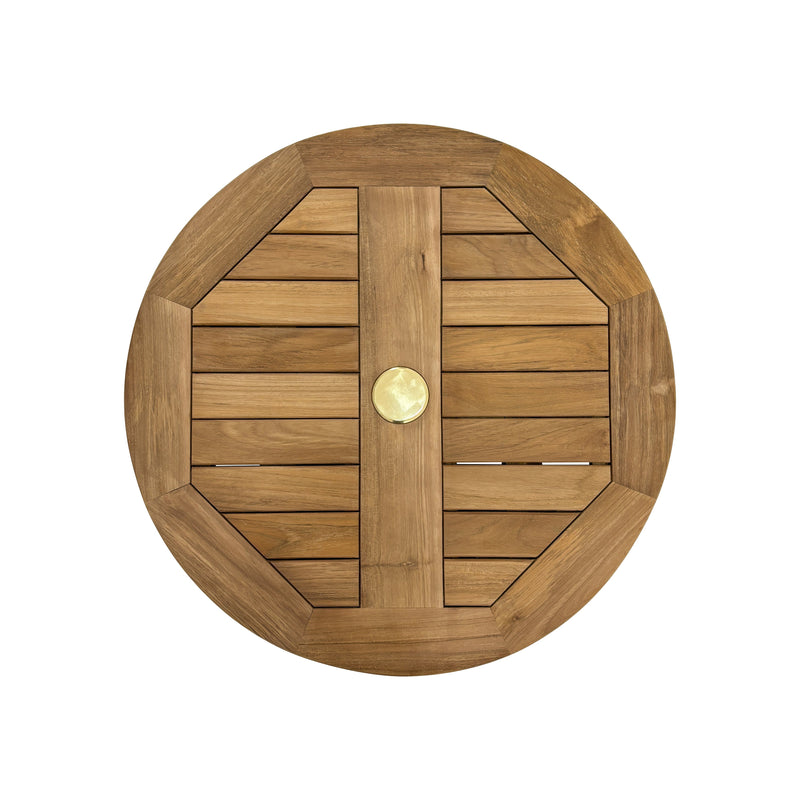 Natural Teak Lazy Susan - 24", photo 2 of 7