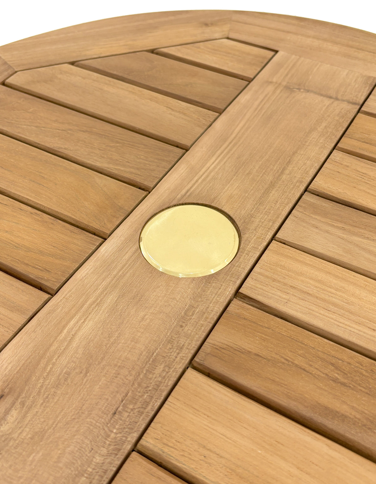 Natural Teak Lazy Susan - 24", photo 4 of 7