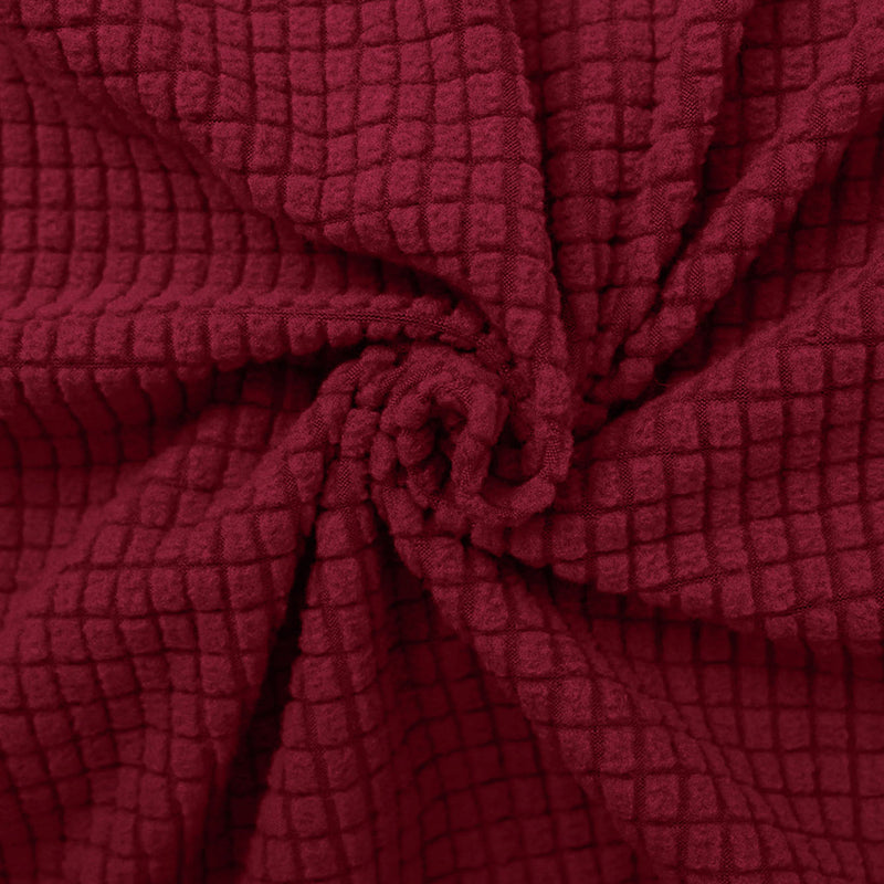 Polar Fleece Recliner Chair Cover, 4-Piece Soft Plush Slipcover with Pocket for Reclining Chairs