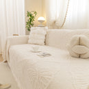 Luxury 3D Butterfly Jacquard Sofa Throw Blanket, Ultra-Soft Plush Fleece Couch Cover