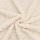 Luxury 3D Butterfly Jacquard Sofa Throw Blanket, Ultra-Soft Plush Fleece Couch Cover