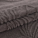 Luxury 3D Butterfly Jacquard Sofa Throw Blanket, Ultra-Soft Plush Fleece Couch Cover