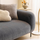 Soft Plush Warm Sofa Cover Stretchable Cozy Velvet Couch Protector for Fall & Winter