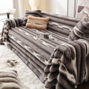 Ultra Soft Faux Fur Couch Cover – Large, Fluffy, and Elegant Sofa Throw Blanket