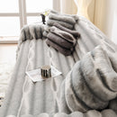 Ultra Soft Faux Fur Couch Cover – Large, Fluffy, and Elegant Sofa Throw Blanket