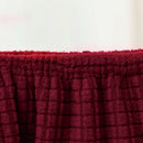 Polar Fleece Recliner Chair Cover, 4-Piece Soft Plush Slipcover with Pocket for Reclining Chairs