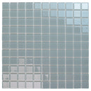 Stone Blue 12x12 Glossy Square Glass Mosaic Tile (10 pack, 9.67 sq ft/case)