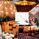 GobekUsa G40 1W PET LED Bulbs - E12 Screw Base Shatterproof Globe Bulbs - Outdoor String Lights