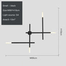 GobekUsa Cross-Shaped Wall Lamp for Bedroom Sofa Living Room Staircase - Nordic Design