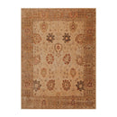 8’5" x 911" Hand Knotted Peshawar Stone Wash Traditional Oriental Area rug Beige