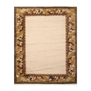 5'9" x 8'1" Hand Knotted Classic Loop/Cut Pile Tibetan Oriental Area Rug Beige