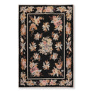 6' x 9' Hand Woven 100% Wool Oriental Area Rug 6x9 Traditional Black