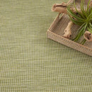 Nourison Home Home Positano 7' x 10' Fabric Green Area Rug by CozyNest Decor