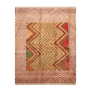 7'2" x 8'9" Rare Hand Knotted Plush Pile Authentic Turkish Yatch Area Rug Beige