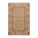 5'9" x 8'9" Hand Knotted Reversible 100% Wool Tibetan Area Rug Tan
